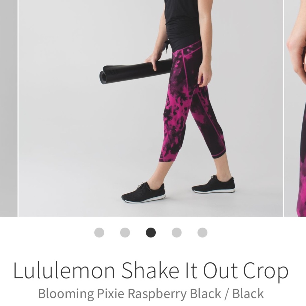 Lululemon Shake It Out Crop